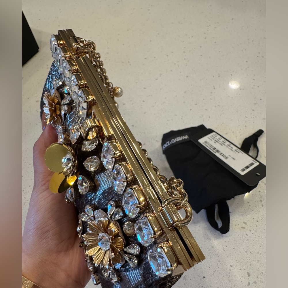 DG Studded Clutch Bag - Picture 7 of 9